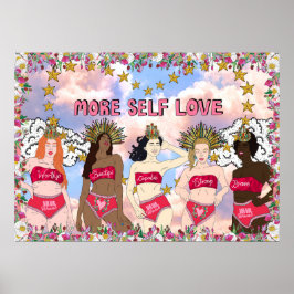VA Womb Mehr Liebe drucken Poster