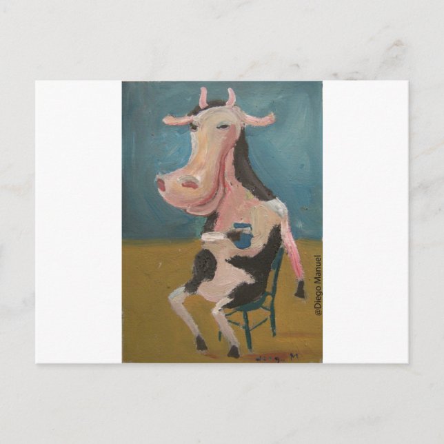 vaca borracha postkarte (Vorderseite)