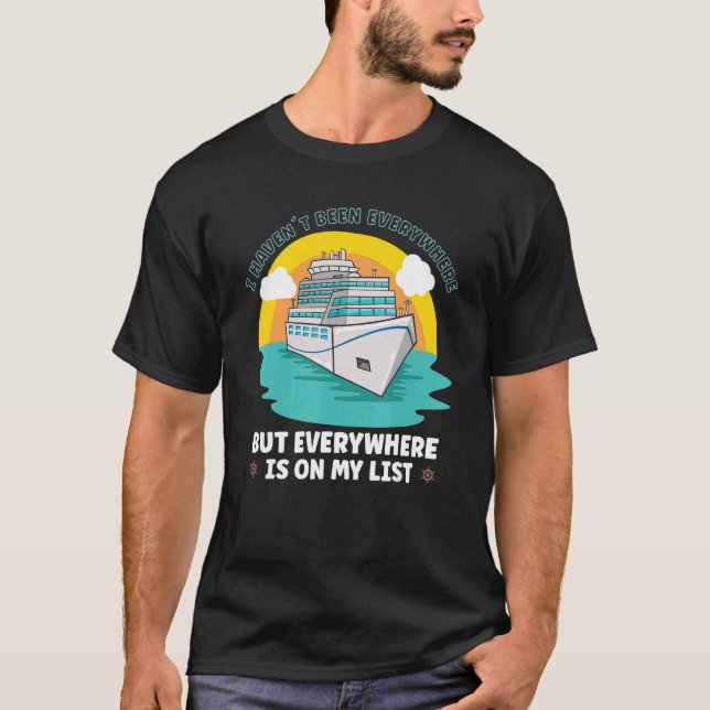 Vacation Boating Boat Captain Cruise Ship Cruising T-Shirt (Vorderseite)