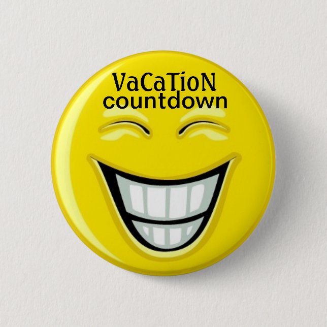 VaCaTioN Countdown - SRF Button (Vorderseite)