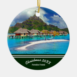 Vacation Memory Ornament - Foto & Lage!