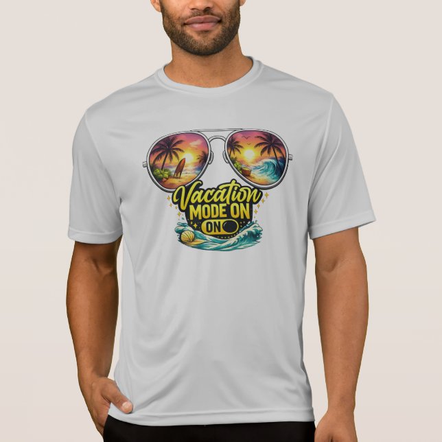 Vacation Mode On Feels Like Coastal Paradise Sport T-Shirt (Vorderseite)