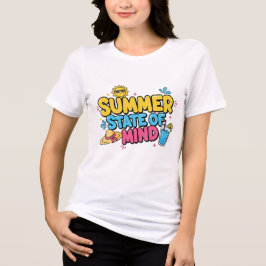 Vacation Mood – Summer State of Mind T-Shirt Tri-Blend Shirt