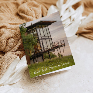 Vacation Rental Property Guest Thank You Cards Dankeskarte