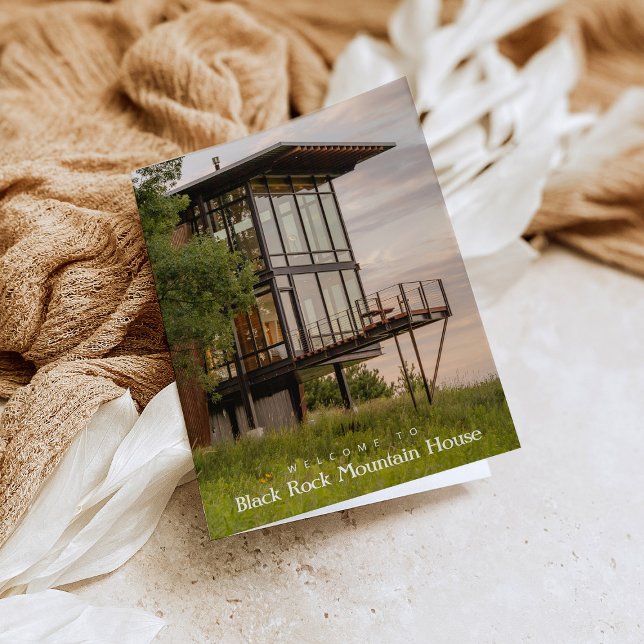 Vacation Rental Property Guest Thank You Cards Dankeskarte (Von Creator hochgeladen)