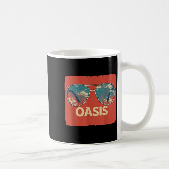 Vacation Sungles With Cool Oasis Statement  Kaffeetasse (Rechts)
