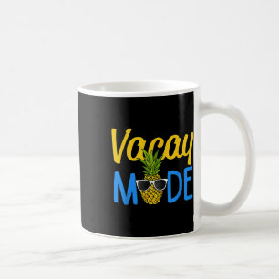 Vacay Mode Ananas Funny Family Vacation Beach H Kaffeetasse