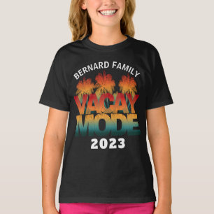 VACAY MODE FAMILIENURLAUB T-Shirt