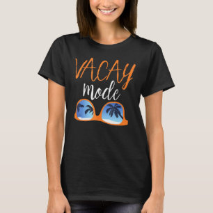 Vacay Mode Niedlich Sommerurlaub Kreuzfahrt Männer T-Shirt