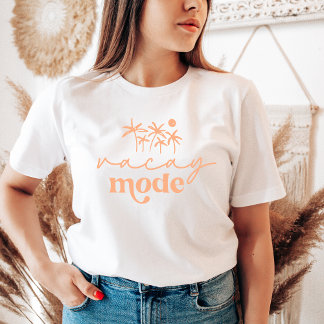 Vacay Mode Shirt Vacay Vibes T-Shirt Retro Urlaub
