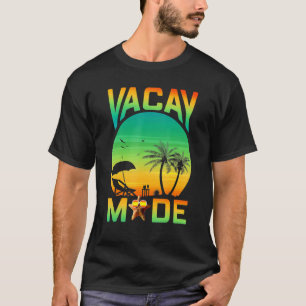 Vacay-Modus Starfish Familienurlaub für Männer und T-Shirt