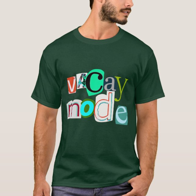 Vacay-Retromodus T-Shirt (Vorderseite)