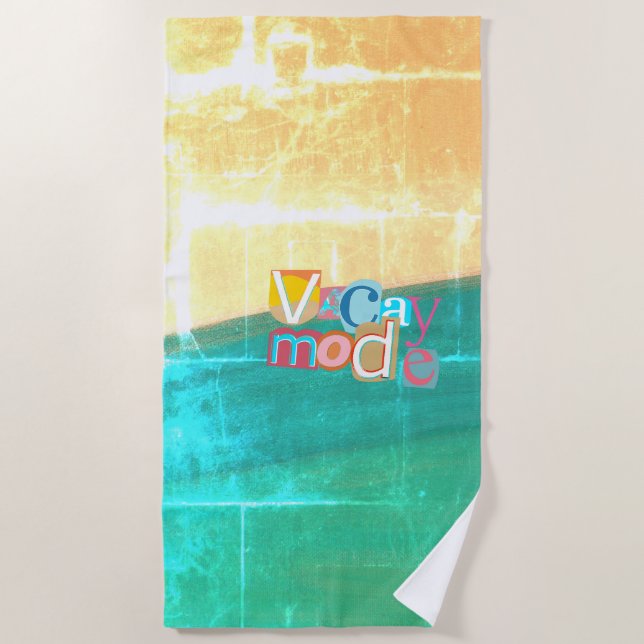 Vacay Summer Strandtuch (Vorderseite)