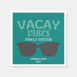 Vacay Vibes Family Edition Wiedersehen Serviette