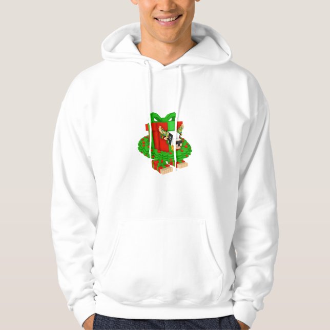 Vacca Presento Weihnachtlich Hoodie (Vorderseite)