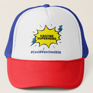 Vaccine Superhero Hat Truckerkappe