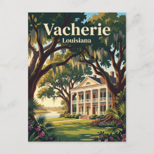 Vacherie, Louisiana Postkarte