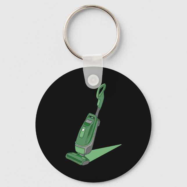 Vacuum Cleaner Housekeeper Housekeeping Cleaning G Schlüsselanhänger (Vorderseite)