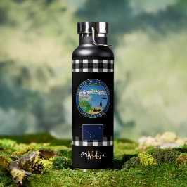 Vacuum Vacuum Patriotic Alaska, Alaska-Flagge Trinkflasche