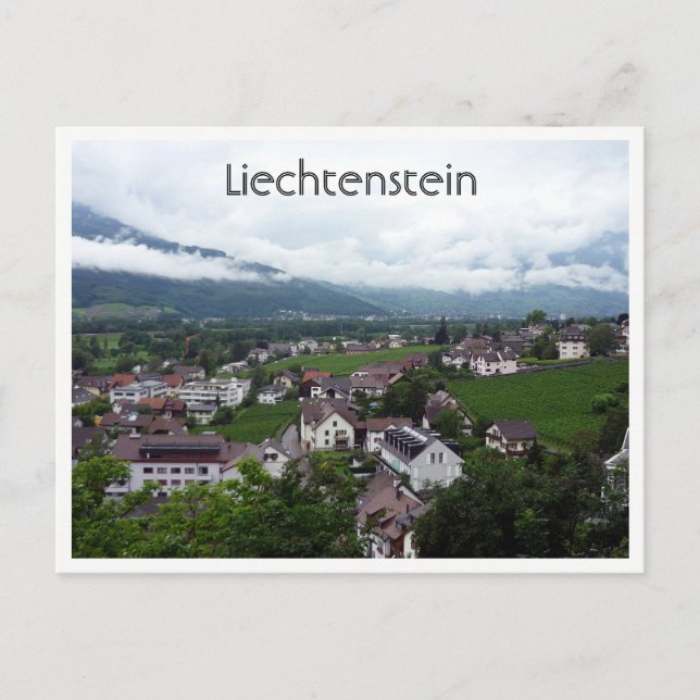 Vadukstadt Postkarte (Vorderseite)