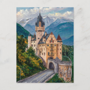 Vaduz Burg Wilhelm Tell Postkarte