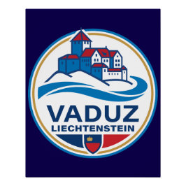 Vaduz Liechtenstein Europe Poster