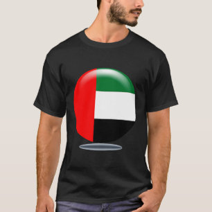 VAE Circle Flag als VAE Signal für Emiratien als E T-Shirt