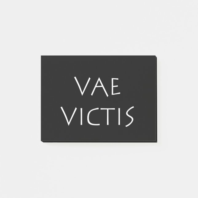 Vae Viktims Post-it Klebezettel (Vorderseite)
