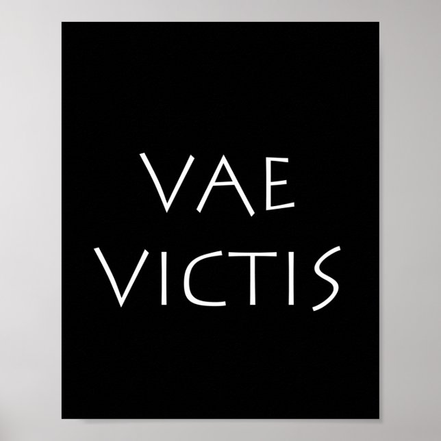 Vae Viktims Poster (Vorne)