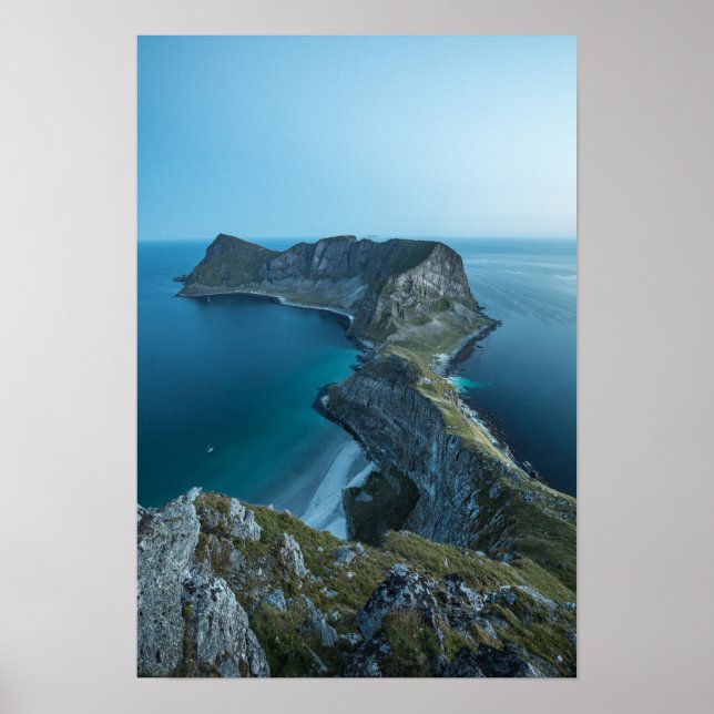 Vaeroya Lofoten Inseln Poster (Vorne)