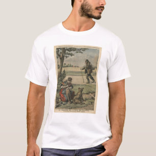 Vagabund ist eine Belästigung für Landschaft T-Shirt