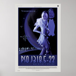 Vagabundierender Planet Poster