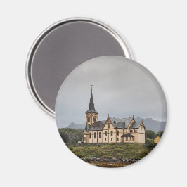 Vagan Church - Lofoten Islands Magnet