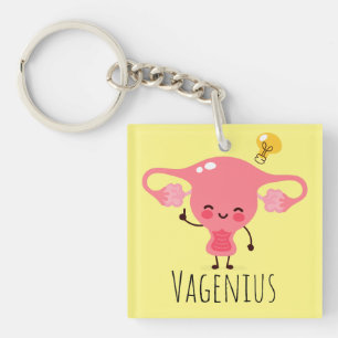 Vagenius / Uterus Puns / Uterus Jokes Schlüsselanhänger