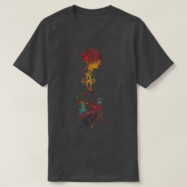 Vagus Nerve Art 1 T-Shirt (Design vorne)