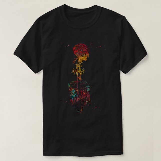 Vagus Nerve Art 1 T-Shirt (Design vorne)