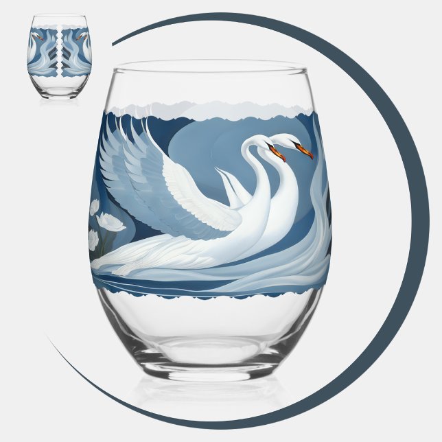 Vahagn Weinglas Ohne Stiel (Vahagn Stemless Wine Glass (Front & Left)
)
