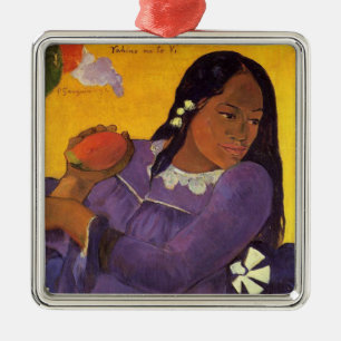 Vahine No Te Vi - Gauguin Ornament Aus Metall
