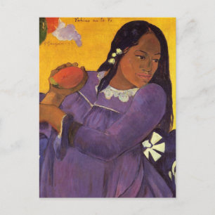 'Vahine No Te Vi' - Paul Gauguin Postcard Postkarte