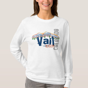 Vail Colorado Aufzug Hoodie T-Shirt