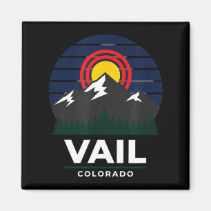 Vail Colorado Berg Reise Souvenir Skistadt Magnet