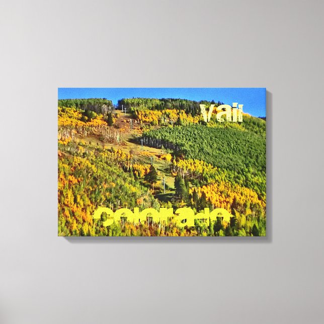 Vail Colorado Leinwand (Vorderseite)