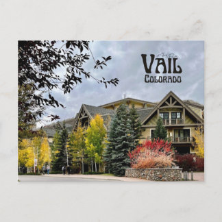 Vail, Colorado Postcard Postkarte