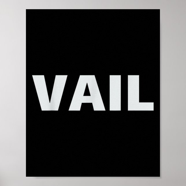 Vail Colorado - Rocky Mountain Skiing & amp; Snowb Poster (Vorne)