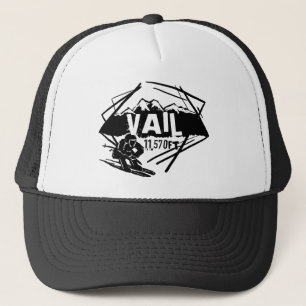 Vail Colorado Ski-Aufzughut Truckerkappe