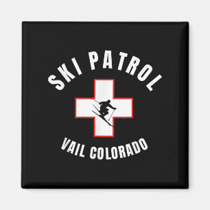 Vail Colorado Ski Patrol Magnet
