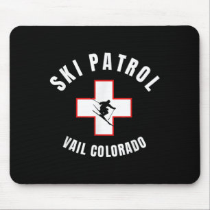 Vail Colorado Ski Patrol Mousepad