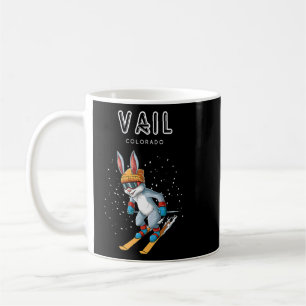 Vail Colorado Ski Rabbit Kaffeetasse