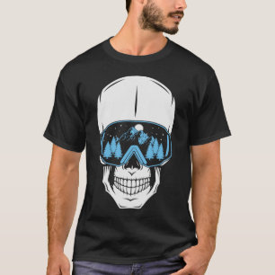 Vail Colorado - Ski & Snowboard Skelett T-Shirt