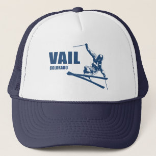 Vail Colorado Skier Truckerkappe